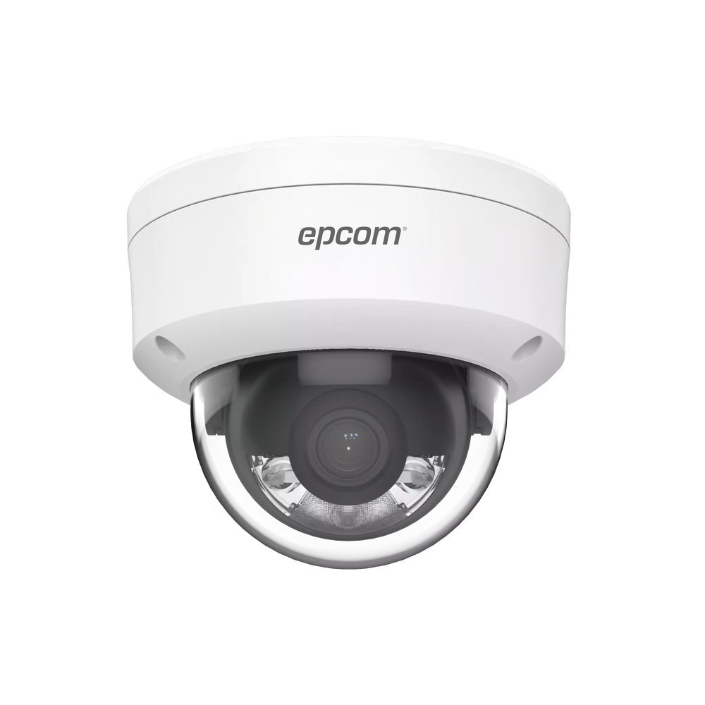 EPCOM XD24CSL 4 MP IP dome / 2.8 mm Lens / Senseplus Lite / Colo