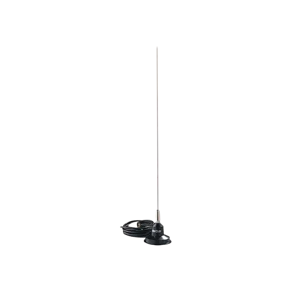 RUM150 HUSTLER VHF Mobile Antenna Field Adjustable Frequency Range 148 - 174 MHz 3.4