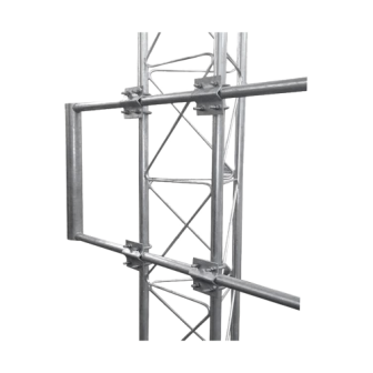 SBLUEG SYSCOM TOWERS Heavy Duty Arm for STZ Towers. Hot Dip Galvanized. 2  Tube 30 Ga