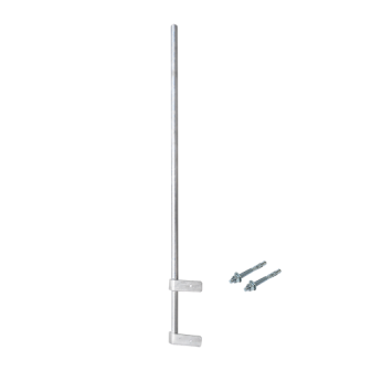 SMRP150CF SYSCOM TOWERS 1.5 m Lightweight Mast for Wall (Diameter 1 1/4 ) with Wall A