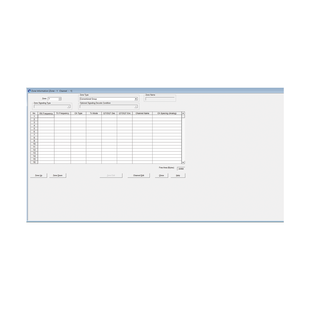 KENWOOD KPGD6K Programming software for radios NX-1000 Series