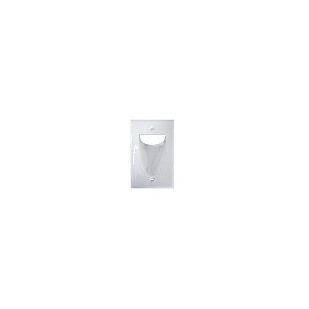 LPCRWPS LINKEDPRO BY EPCOM Cable Recessed Wall Plate LP-CR-WPS