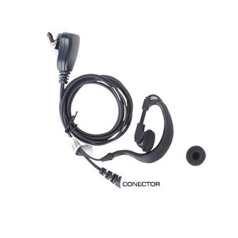 TX PRO TXEHM Lapel Microphone - Earphone Adjustable to the Ear f