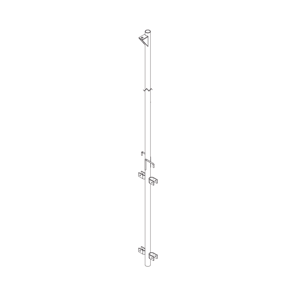 SPLUMAP SYSCOM TOWERS 4 Meter Elevation Tool Gauge 40 for Installation of STZ Tower S