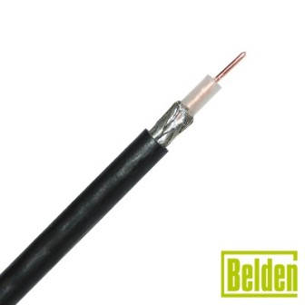 BELDEN 82401000 RG58U Cable Copper Braid Shield 95% Insulation: