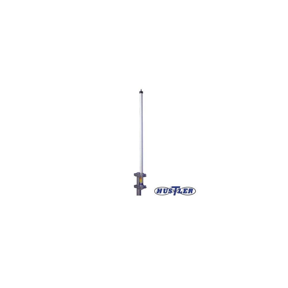 HX616070 HUSTLER VHF Base Antenna Fiber Glass 6 dB Gain Frequency Range 160 - 170 MHz