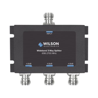 859980 WilsonPRO / weBoost 3 Way Splitter 50 Ohm 700 - 2700 MHz N Female Connector 85