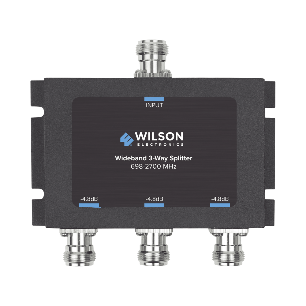 859980 WilsonPRO / weBoost 3 Way Splitter 50 Ohm 700 - 2700 MHz N Female Connector 85