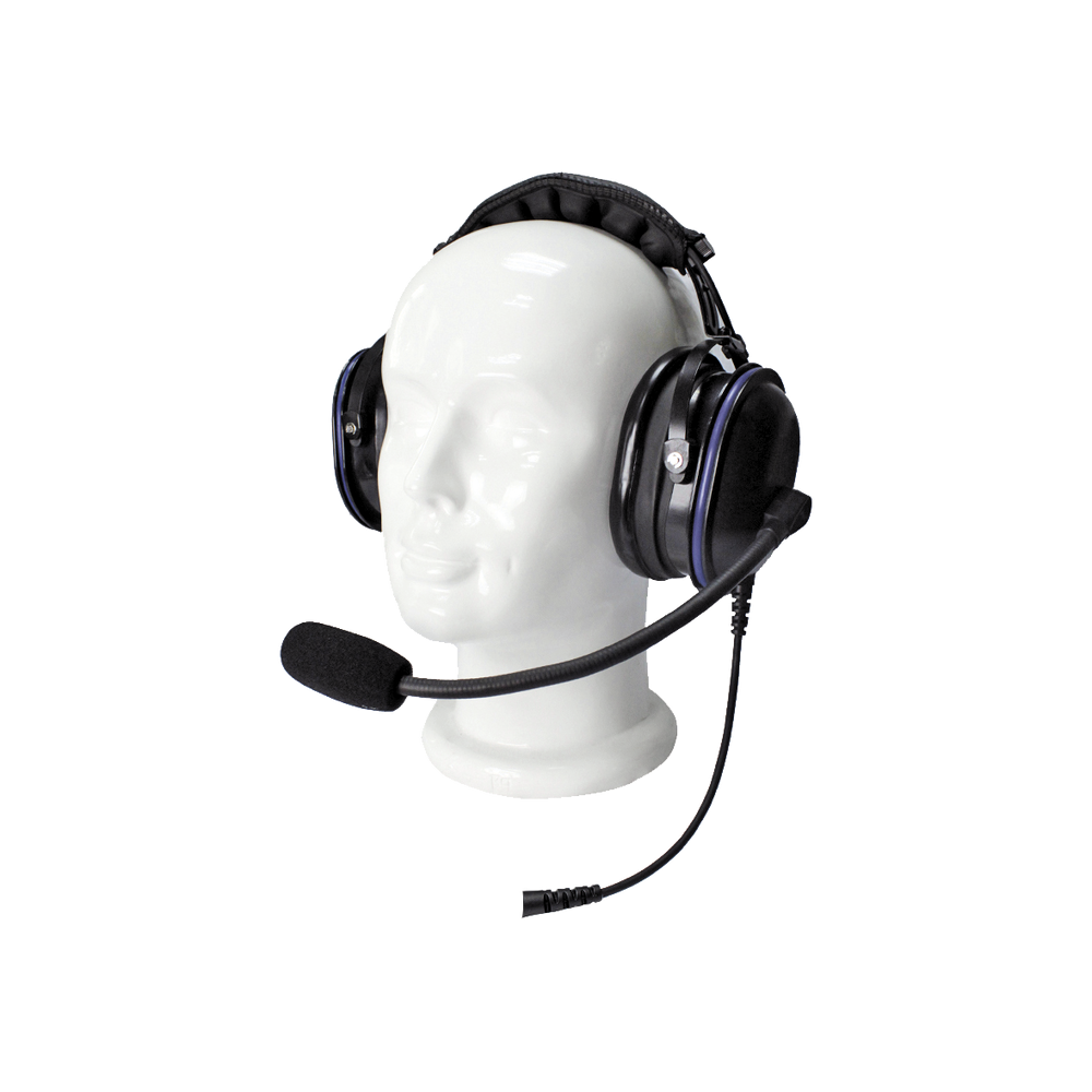 TX PRO TX750K01 Over the Head Heavy Duty Headset for Kenwood Rad