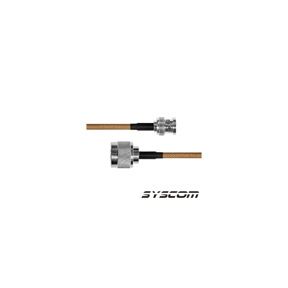 SBNC142N60 EPCOM INDUSTRIAL RG-142/U Cable of 60 cms. with BNC Ma