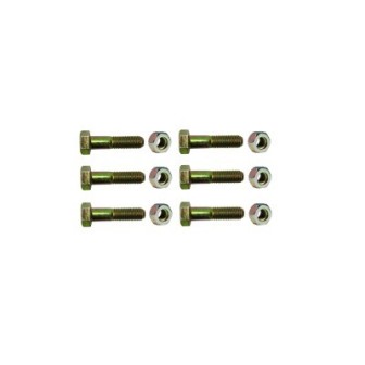 TORNTZ3545 SYSCOM TOWERS 6 Screw Pack Grade 5 with 3/8  x 2  Nuts Tropicalized TORN-T