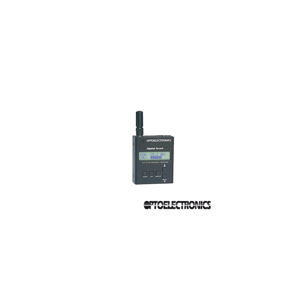 DIGITALSCOUT OPTOELECTRONICS Digital and Analog Scout Frequency Recorder DIGITALSCOUT