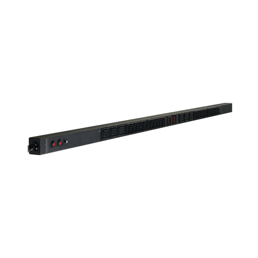 PDU30MVHVT30F CYBERPOWER Vertical Metered PDU with 24 Outlets IEC-320 C13 and 6 Outle