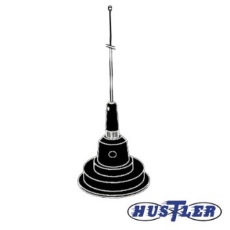 1C100B HUSTLER Mobile Antenna for Frequency Range Civil Band (CB) 26.960 - 27.400 MHz