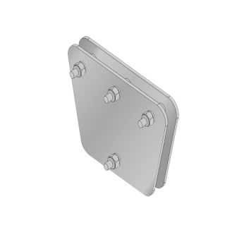 SYSCOM TOWERS SP202030G Equalizing Plates with Screws and Spacer