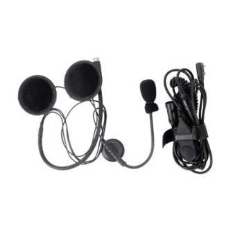 SPM801B PRYME Microphone with Boom for Open Helmet for KENWOOD Radios G Series TK260/