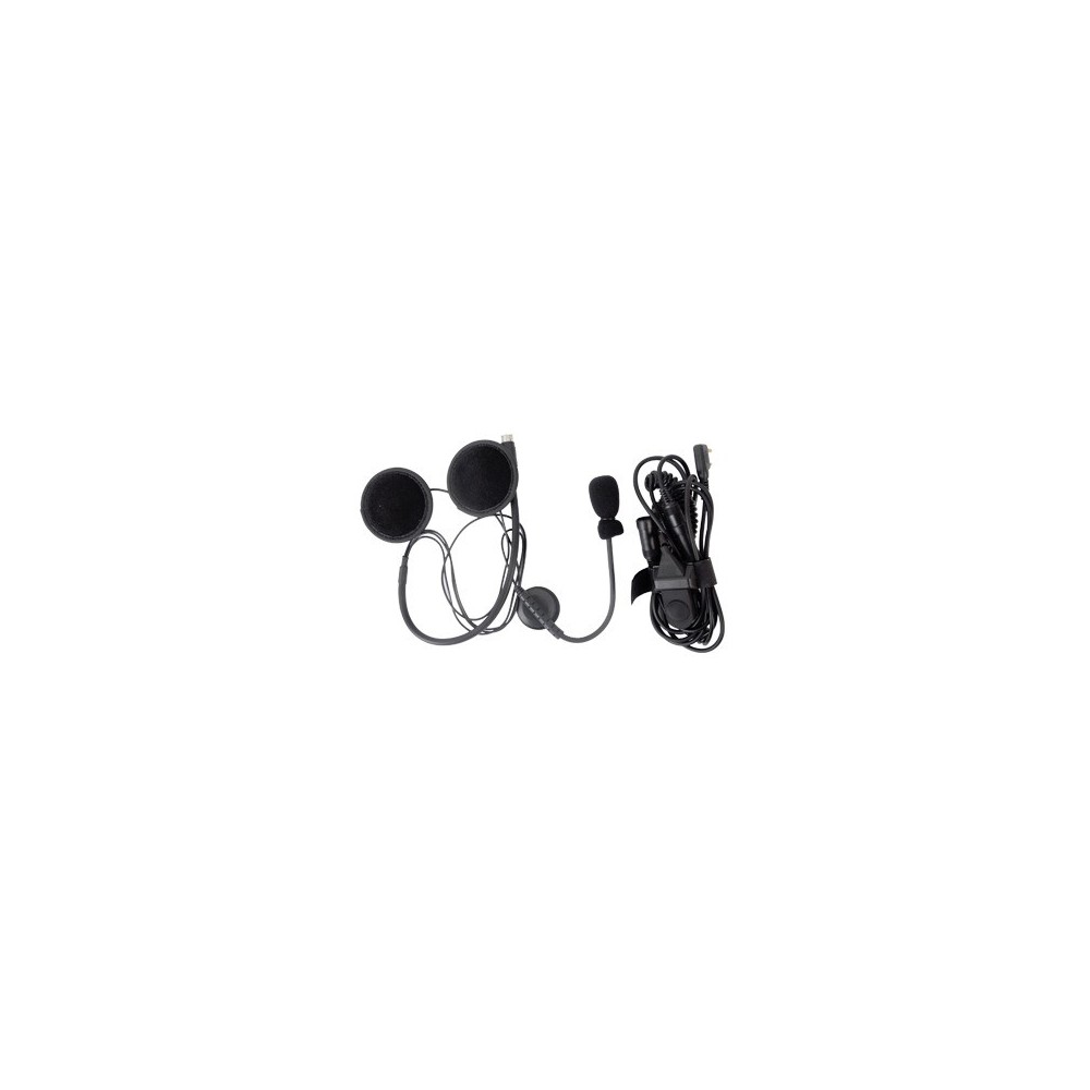 SPM801B PRYME Microphone with Boom for Open Helmet for KENWOOD Radios G Series TK260/