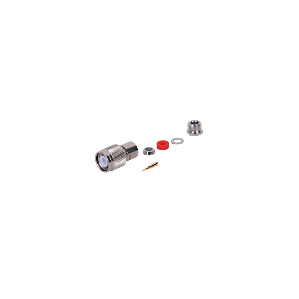 RT1200C RF INDUSTRIES LTD TNC Male connector Left Hand Thread for RG-58/U RG-142/U ca