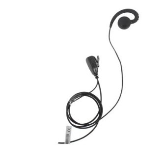 TX300MS05 TX PRO Lapel Microphone with G Shape Ear Hook Headset for ICOM Radios IC-F4