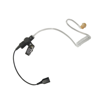 SNPAT PRYME Mirage Clear acoustic tube with braided fiber cable with SNAP connector.