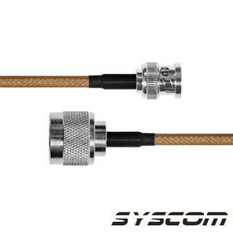 SBNC142N180 EPCOM INDUSTRIAL 5.9 ft RG-142/U Coaxial Cable with BNC Male to Male Conn