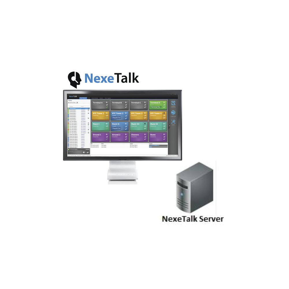 NTSVRT NEXETALK Aplicacion NEXETALK Server para Sistemas Trunking