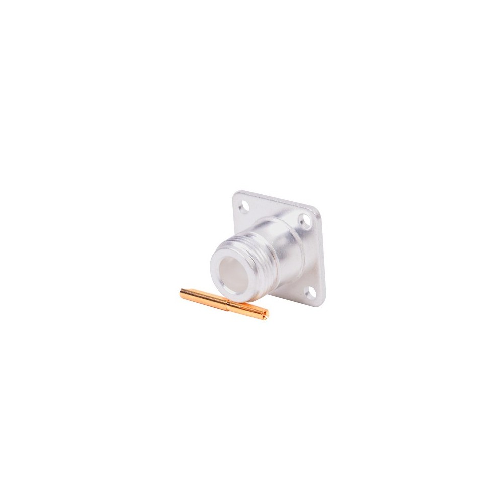 RF INDUSTRIES LTD RFN10211 Connector N Female Mount with 4 Holes