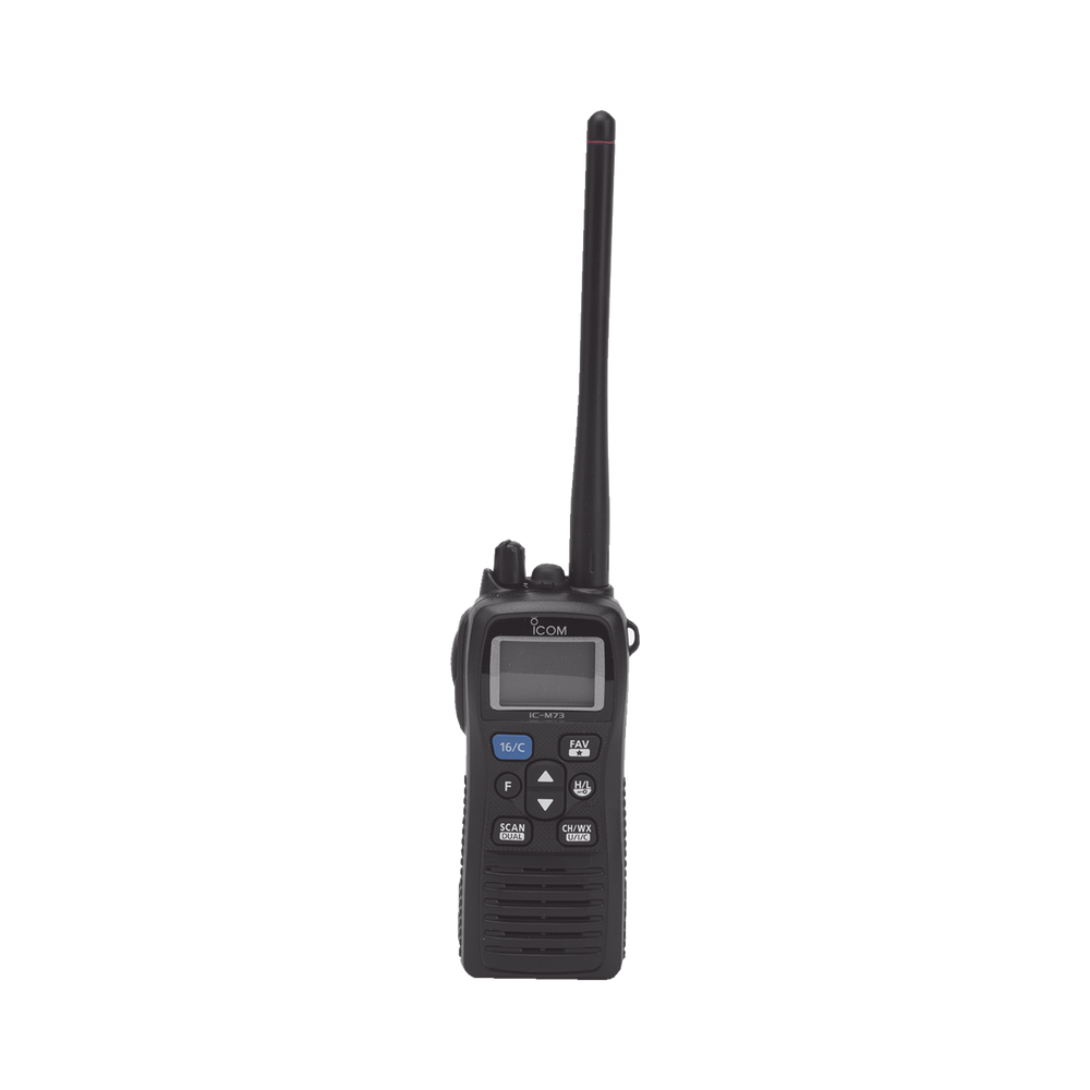 ICOM ICM73PLUS VHF Marine Portable Transceiver 6W Last Call Voic