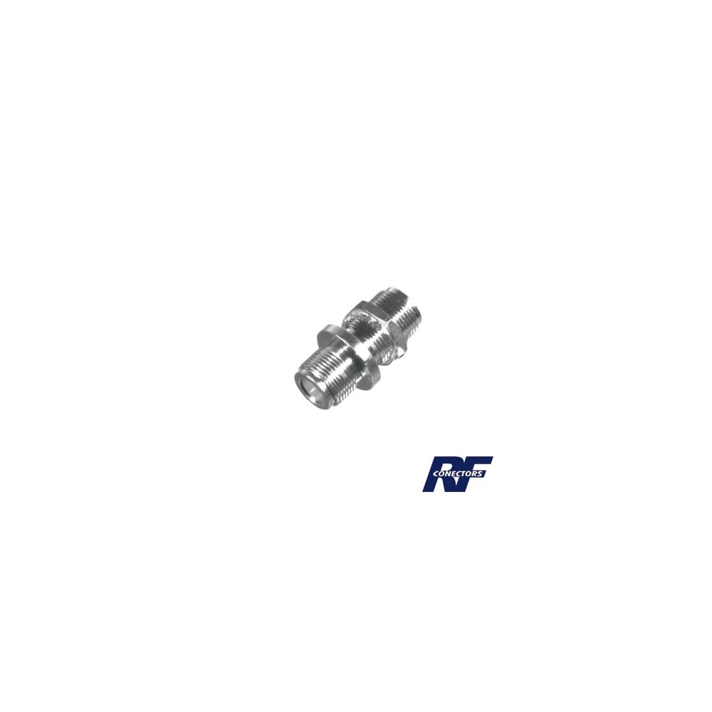 RF INDUSTRIES LTD RFN1023 Double N Female Bulkhead Adapter front