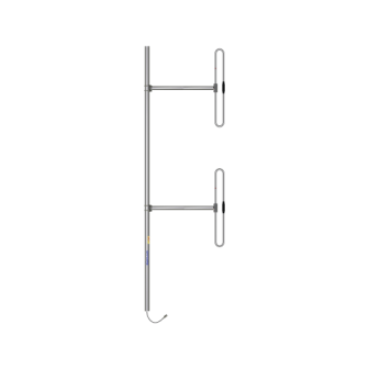 SD212SF2P2SNM SINCLAIR Bi-directional 2 Dipole Antenna for 138-174MHz 5 dBd 36 MHz B/