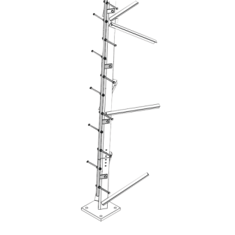 TRYST140S310LAD Trylon Step Bolt Ladder for TRY-ST-140-S310 Tower TRY-ST-140-S310-LAD