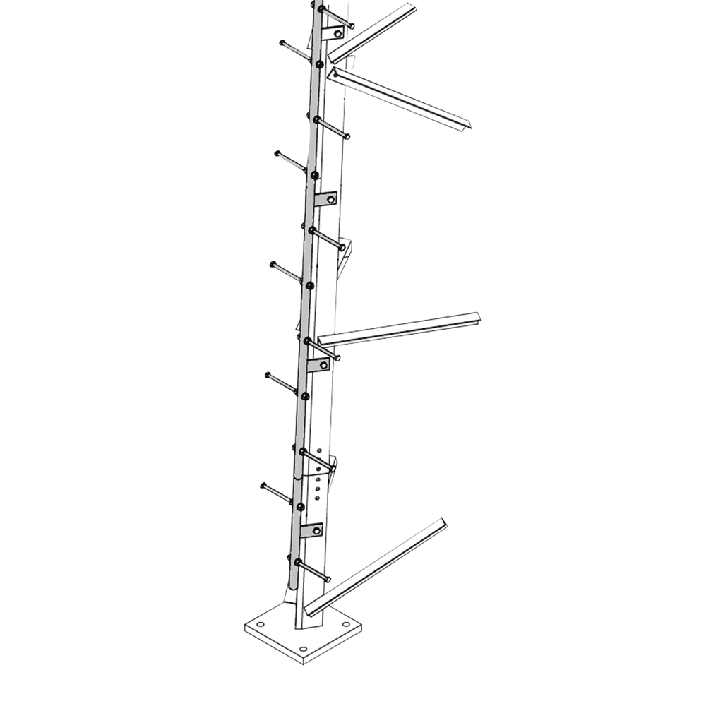 TRYST140S310LAD Trylon Step Bolt Ladder for TRY-ST-140-S310 Tower TRY-ST-140-S310-LAD