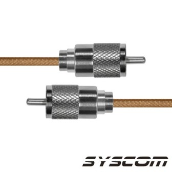 SUHF142UHF110 EPCOM INDUSTRIAL 3.6 ft Jumper RG-142/U Coaxial Cable with UHF Male (PL