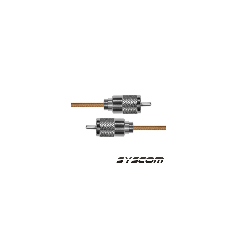 SUHF142UHF110 EPCOM INDUSTRIAL 3.6 ft Jumper RG-142/U Coaxial Cable with UHF Male (PL