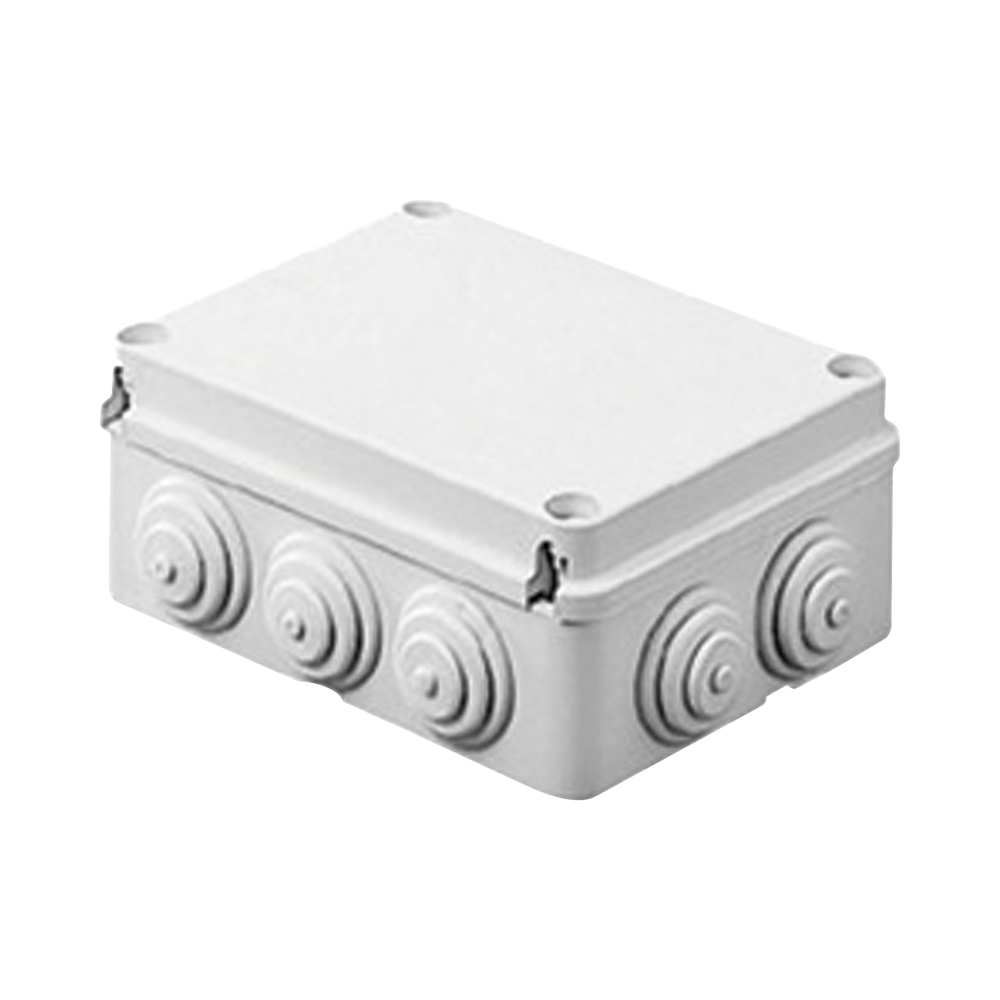 GW44010 GEWISS PVC Junction Box with 12 Inputs Screw-cap 380x300x120 mm for Exterior