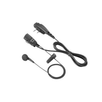 ICOM HM166LA Earphone microphone with 2-pin