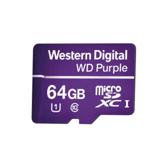 WD64MSD Western Digital (WD) WD PURPLE 64GB microSD Specialized f