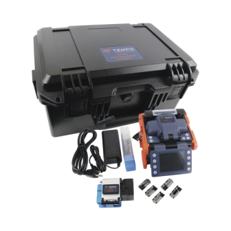 TEMPO FSP200KIT1 Active Core Fusion Splicer with Fiber Cleaver