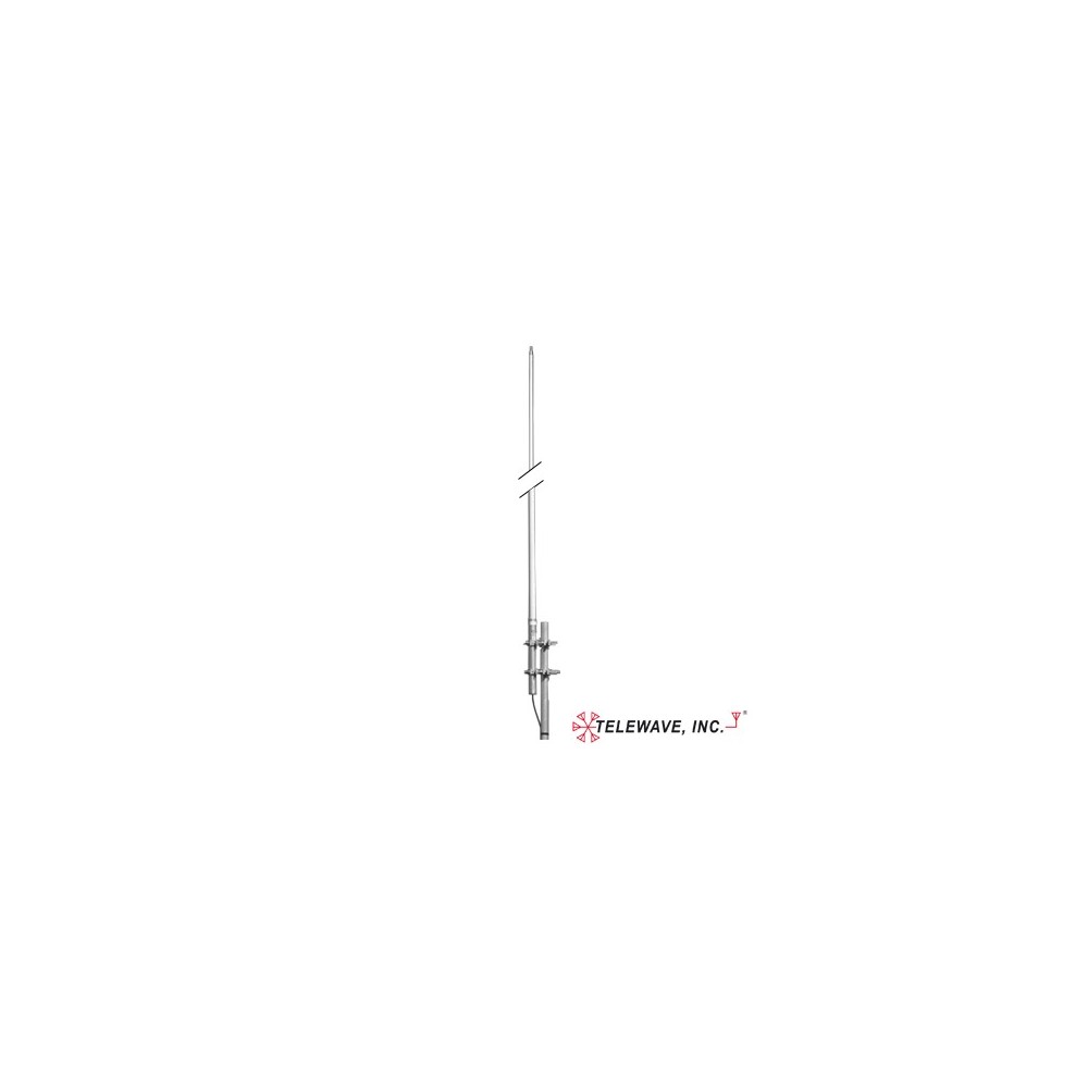 ANT150F63 TELEWAVE INC Collinear Fiber Glass Base Antenna 150-157 MHz 500 Watt N Fema