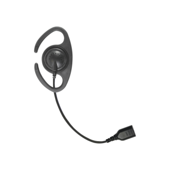 SNPCR PRYME C-Ring earphone with Braided Fiber Cable and SNAP connector. Requires the