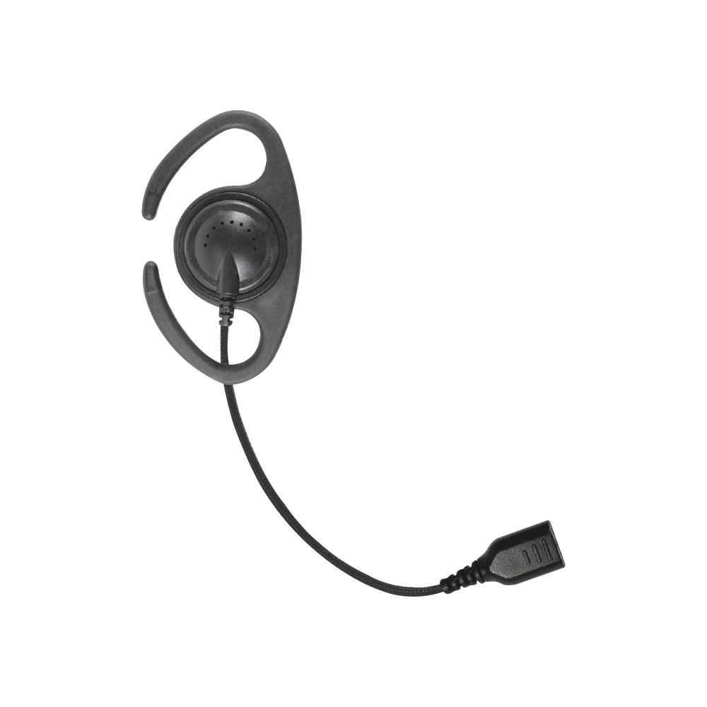 SNPCR PRYME C-Ring earphone with Braided Fiber Cable and SNAP connector. Requires the