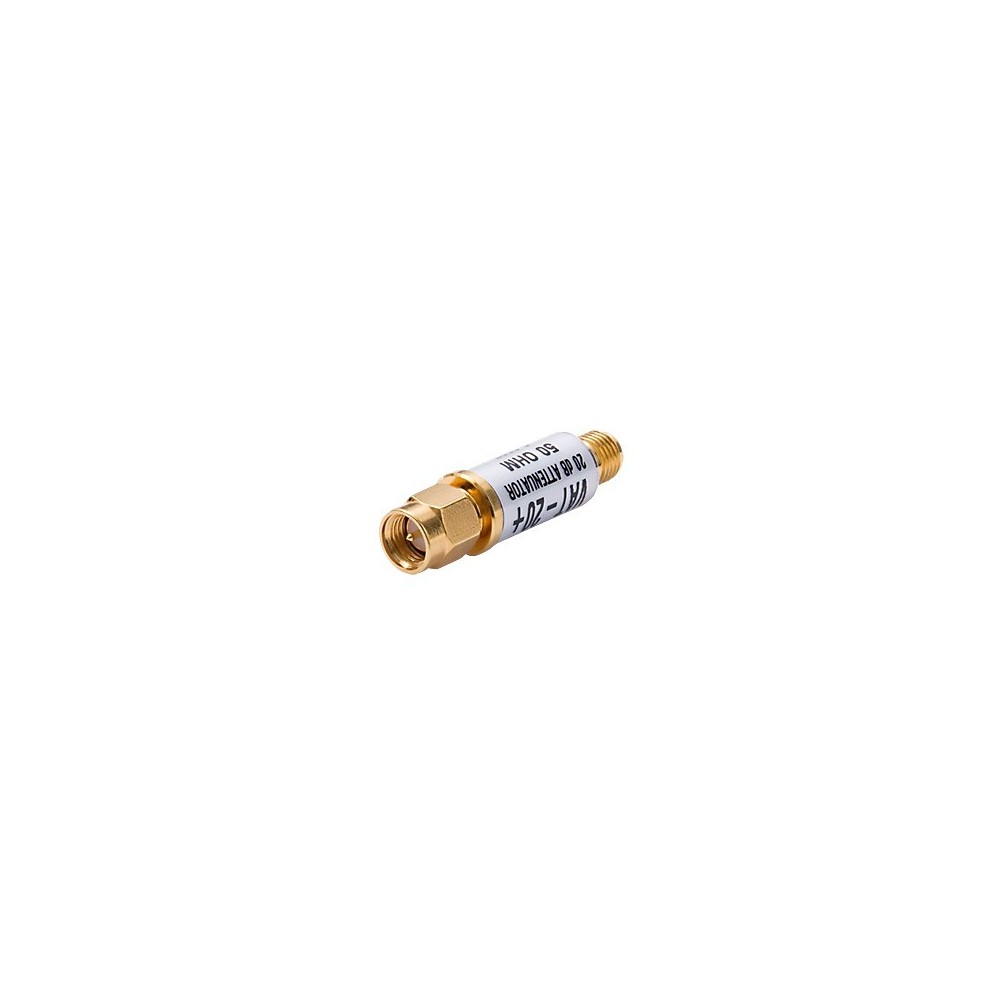 VAT20 MINI CIRCUITS 20 dB Direct Attenuator 0.5 Watt SMA Male-Female Connectors DC-6