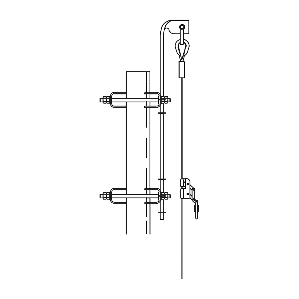 Trylon TRYSTLV190 Lifeline Climb Kit up to 160 - 190 feet (57.9