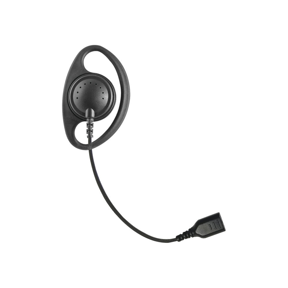 SNPDR PRYME D-Ring earphone with Braided Fiber Cable and SNAP connector. Requires the