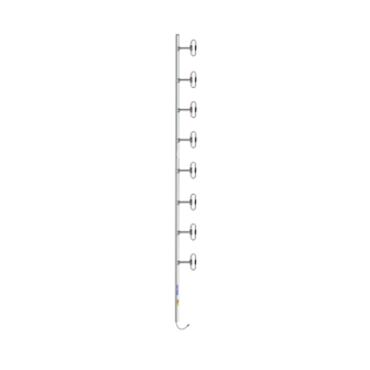 SD318HF1P4LDF SINCLAIR 8 Dipole Antenna Offset for 370-430 MHz 10.5 dBd 300 Watt 7-16