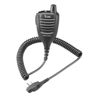 ICOM HM171GP GPS Lapel Speaker Microphone with PTT Noice Cancell