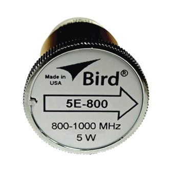 BIRD TECHNOLOGIES 5E800 7/8  Plug-in Element 5 Watt for Wattmete