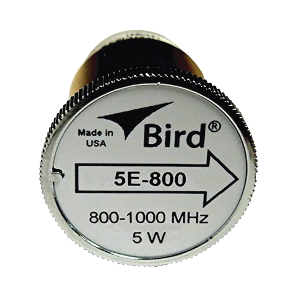 BIRD TECHNOLOGIES 5E800 7/8  Plug-in Element 5 Watt for Wattmete