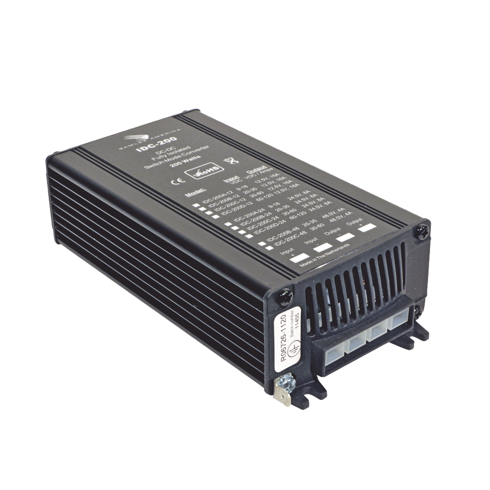 IDC200A12 MEANWELL Insulated DC-DC Converter Input: 9-18Vdc Output: 12Volts 16Amp IDC