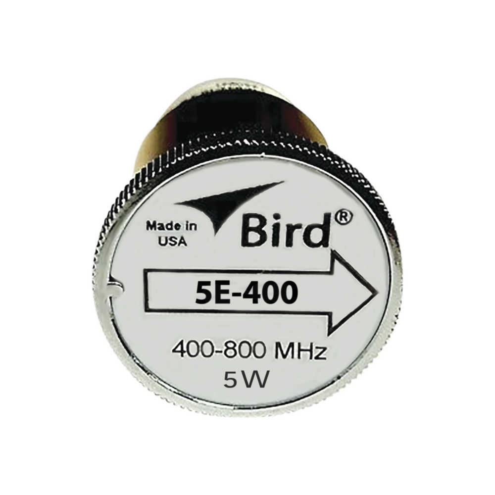 5E400 BIRD TECHNOLOGIES 7/8  Plug-in Element 5 Watt for Wattmeter BIRD 43 in the 400